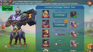 Lords Mobile limited challenge: Tarkus past stage 2 Auto | Vengeful Centaur Stage 2 |Tarkus Stage 2|