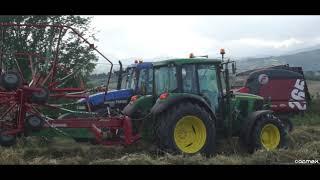 Prova in campo Enorossi Enoduo 780 [4 tractors in the field] - Az. Agr. Portella | GOPRO | FULL HD