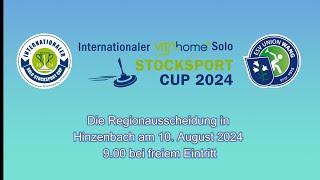 Internationes Vitahome Stocksport Solo Region OÖ1 Hinzenbach Finale  Pirklbauer gegen Wimmer