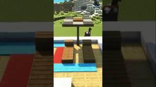 Minecraft modern house  #shorts #modernhouse