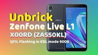 Unbrick Zenfone Live L1 ZA550KL EDL Mode 9008