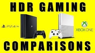 Rob Talks: HDR Gaming Comparison on PS4 Pro and Xbox One (KS8000)