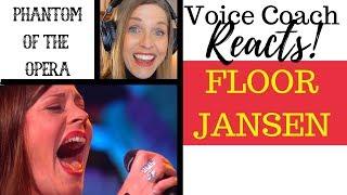 Voice Coach Reacts to Floor Jansen & Henk Poort Singing "Phantom of the Opera" on BESTE ZANGERS