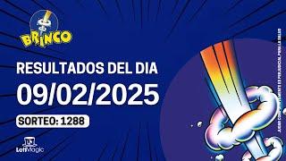 Resultados del sorteo BRINCO del Domingo 9 de Febrero del 2025