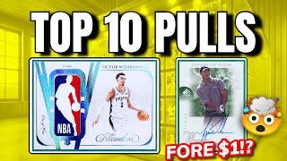 HOLY COW!  You HAVE to See These Pulls! | Top 10 Sports Card Hits of the Week | Ep. 204