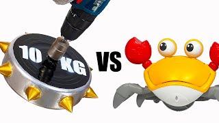 10KG Brutal Beyblade VS Electric Toys! #2