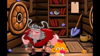 Monkey GO Happy Stage 290 - Viking Saga / Счастливая обезьянка: Уровень 290 Сага Викингов