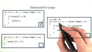 Enhanced For Loop - Intro to Java Programming