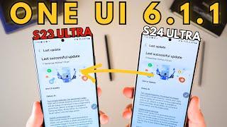 One UI 6.1.1 BATTLE - S23 Ultra vs S24 Ultra!