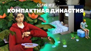 КОМПАКТНАЯ ДИНАСТИЯ | ер.3 ПОДАРОК ИЗ ПОМОЙКИ | SIMS 4