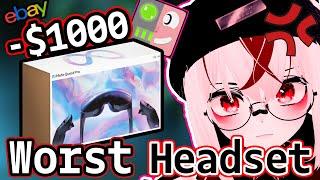 I bought the "best" VR headset for VRChat VTubers (Quest Pro Review)