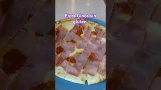 Pizza sin gluten, ginos dejo mucho que desear#singluten #glutenfree #comidasingluten #libredegluten