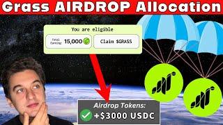 Grass Airdrop Allocation - DO THIS NOW