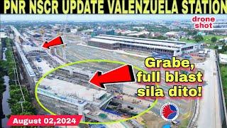 PNR NSCR UPDATE VALENZUELA STATION DEPOT|August 02|build better more