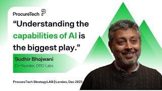 Sudhir Bhojwani | Co-founder, ORO Labs - ProcureTech Summit December 2023