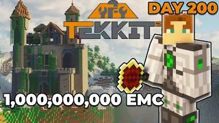 Becoming a BILLIONAIRE in Minecraft | Tekkit 200 DAYS