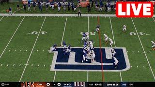 NFL LIVE Cincinnati Bengals vs New York Giants | Week 6 NFL Full Game - 13th October 2024 NFL 25