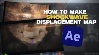 Shockwave displacement map effect tutorial / After Effects AMV Tutorial