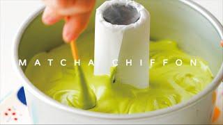 How to Make Fluffy Matcha Chiffon Cake｜Ohyoo Cooking