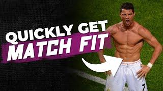 How To Get Match Fit QUICK | Fitness Workout For Footballers ️‍️