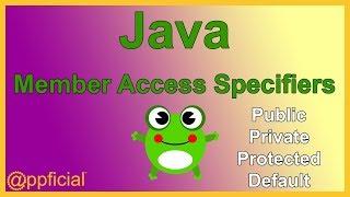 Java Inheritance Member Access - Public vs. Private vs. Protected Access Specifiers - APPFICIAL