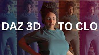 EASIEST method to use Daz3D Avatars in CLO3D