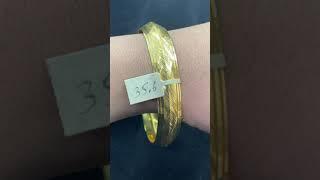 22k Bangle Solid Gold Elegant Ladies Kara Style Design B439