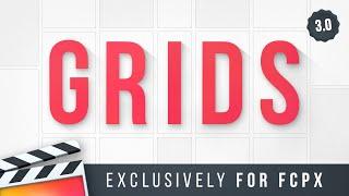 Grids 3.0 for Final Cut Pro - Trailer | FCP Split Screen Plugin