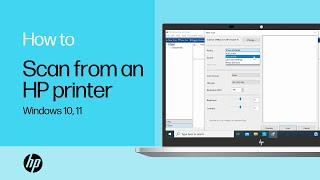 Scan a Document or Photo from Your HP Printer to Your PC in Windows 10,11 | HP Printers | HP Support