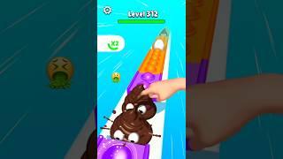 Pop Run - Lv 312  - Satisfying Android Games || #shorts #games  #satisfying #cartoon  #poprun