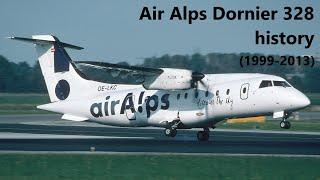 Air Alps Dornier Do-328 history (1999-2013)