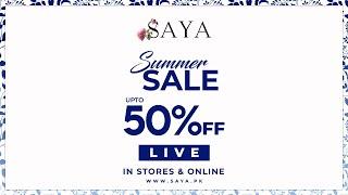 SAYA Clothing Store | 𝐒𝐮𝐦𝐦𝐞𝐫 𝐒𝐚𝐥𝐞'𝟐𝟑 𝐮𝐩𝐭𝐨 𝟓𝟎% 𝐎𝐟𝐟‼️