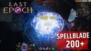 Endgame Spellblade Build Last Epoch, full critic and ward generation!