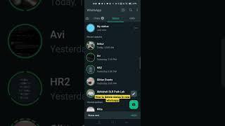 How to delete status in new whatsapp? #howto #whatsapp #whatsappstatus #tips #tricks #tutorials