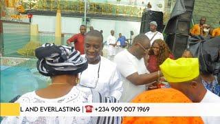 K1 DE ULTIMATE SPLASHED THE CASH AT HIS GRANDSON, OLASUNKANMI AYINDE'S NAMING CEREMONY