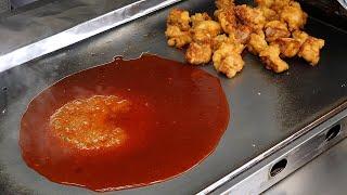 허니버터 치킨 / honey butter chicken / korean street food