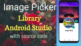 Image Pick from Gallery & Camera -Android Studio|| UI design like Facebook profile with Java.