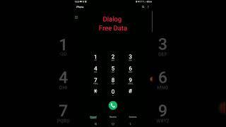 Dialog Free data #2023 #freedatacode #shorts