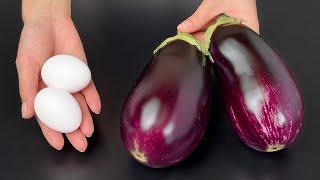 No one knows this eggplant recipe that's driving everyone crazy! Quick and easy!