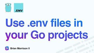 Learn how to use .env files in Go projects • #golang #coding #discord