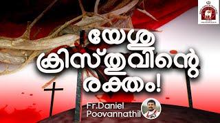 VERY POWERFUL  TALK.Fr. Daniel Poovannathil. The Blood of Christ