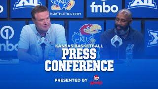 Kansas Men's Basketball Press Conference - Bill Self and Jacque Vaughn