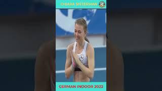 CHIARA SISTERMANN GERMANY INDOOR 2022  #shorts #sports #viral #trending #shortsfeed