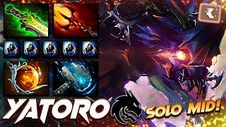 Yatoro Nyx Assassin - SOLO MID - Dota 2 Pro Gameplay [Watch & Learn]