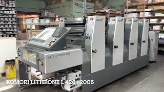 KOMORI LITHRONE L 420 - 2006