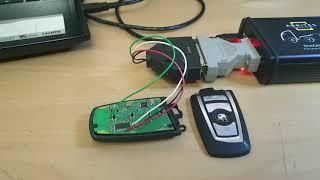 Зануляване на ключ за BMW  F-series  5WK49661 868MHz , BMW F-series Key -- make Virgin for reuse.