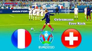 PES 2021 - France vs Switzerland - UEFA EURO 2020 - Match Gameplay PC