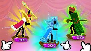 NEW MAXIMUM LEVELS HACK TO UNLOCK x99999 KING ICE,x999 KING GOLD,X999 KING LEAF|STICK WAR LEGACY MOD