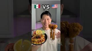 Tacos Gobernador  vs Chicken Wings 