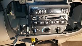 Remove a Ford Stereo without the Specialty Tool